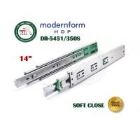 ราคา modernform HDP รางลิ้นชัก ระบบลูกปืน 2 ตอน 45 มม. ระบบปิดนุ่มนวน Soft Close มีขนาด 12" - 24" (1คู่) DR-5451 DR-5451/350S 14นิ้ว (12324381)