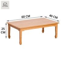 ราคา Cozy Corner โต๊ะกาแฟโบราณรุ่น Kohiteburu สีไม้ สไตล์ญี่ปุ่น มินิมอล 60x40x25 cm (12348660)