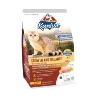 ราคา Kaniva อาหารแมวคานิว่า สำหรับแมวอายุ 4 เดือนขึ้นไป โซเดียมต่ำ บำรุงสุขภาพ ขนาด370-400 กรัม Growth & Balance,Kaniva370-400 กรัม (12365471)