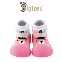 ราคา Bigtoes รองเท้าหัดเดิน [รวมลายเด็กผู้หญิง] Size 11.5 / 12.5 / 13.5 cm Made in Korea รองเท้าเด็ก รองเท้าเด็กวัยหัดเดิน 13.5ซม Lovely Bear Pink (12366070)