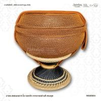 ราคา ณาราทำบุญ บาตร สแตนเลส 8 นิ้ว ครบชุด ถลกถักขาหวายอย่างดี (12373890)