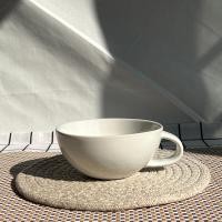 ราคา AT1CERAMIC - แก้วมัคใส่เครื่องดิ่มร้อน แก้วมัคใส่ซุป ขนาด 10 ออนซ์ สีขาวเงา (12378037)