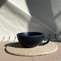 ราคา AT1CERAMIC - แก้วมัคใส่เครื่องดิ่มร้อน แก้วมัคใส่ซุป ขนาด 10 ออนซ์ สีน้ำเงินด้าน (12378038)