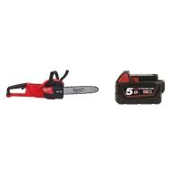 ราคา Milwaukee M18 FCHSC-0 เลื่อยโซ่ 11 ไร้สาย 18 โวลต์ (เครื่องเปล่า) ตัวเปล่า+แบต5Ah (12378314)