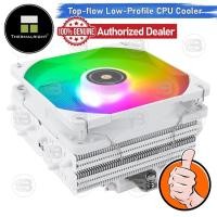 ราคา CoolBlasterThai Thermalright SI-100 WHITE ARGB Low-Profile CPU Cooler with 6 Heatpipes Normal (12384181)