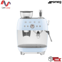 ราคา (smeg) เครื่องชงกาแฟพร้อมเครื่องบดกาแฟในตัว สีฟ้า รุ่น egf03pbeu (12394343)