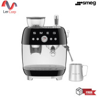 ราคา (smeg) เครื่องชงกาแฟพร้อมเครื่องบดกาแฟในตัวสีดำ รุ่น egf03bleu (12394344)