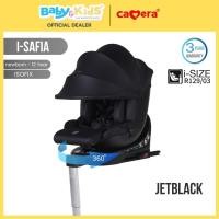 ราคา CAMERA คาร์ซีทเด็ก I-SAFIA หมุน 360 องศา พร้อมหลังคาและ LEG SUPPORT มาตรฐาน I-SIZE Jetblack (12348219)