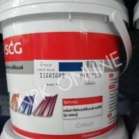 ราคา SCG สีทากระเบื้องลอนคู่ (2กก.) หมากสุข เปลือกมังคุด น้ำทะเล เขียวสมุทร สีแดง สีทาหลังคาไฟเบอร์ซีเมนต์ เอสซีจี ตราช้าง น้ำทะเล (12373130)