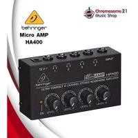 ราคา behringer ha400 แอมป์ขยายหูฟัง (headphone amplifier ขนาดจิ๋ว สามารถต่อพ่วงหูฟังเพิ่มได้ถึง 4 ตัว) (12362980)