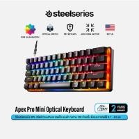 ราคา steelseries apex pro mini optical gaming keyboard คีย์บอร์ดเกมมิ่ง ปุ่มออฟติคอล พกพาสะดวก #qoomart (12383096)