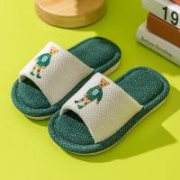 ราคา The Simple Home รองเท้าใส่ในบ้าน รองเท้าแตะ พ่อแม่ลูก ลายหมี สไตล์ญี่ปุ่น ผ้าลินิน สลิปเปอร์ เนื้อนุ่ม Gเขียว เด็ก34-35 (12418311)