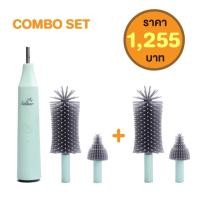 ราคา Saker ล้างยังไงให้ปลอดสารปนเปื้อน ล้างด้วยแปรงล้างขวด&จุก 2in1อัตโนมัติ COMBO SET (12388882)