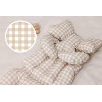 ราคา BEBENUVO (เบเบ้นูโว่) เบาะรองรถเข็นเด็ก คาร์ซีท แบบหนา นุ่ม ใช้ได้สองด้าน *รุ่นใหม่ ใส่ได้กับรถเข็น คาร์ซีททุกรุ่น Caramel Check (12366093)