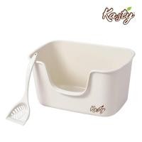 ราคา Kasty แคสตี้ กะบะทรายแมว รุ่นขอบสูงพิเศษ แข็งแรง ทนทาน รับน้ำหนักได้เยอะ รับแรงกระแทกได้ ยืดหยุ่น ขนาด 64*42*33 cm. Kasty กะบะทรายสีขาว (12369424)