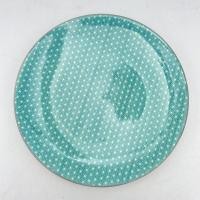 ราคา Dish.is.ceramics จานลายญี่ปุ่น จานเซรามิค จานแบน P00055 (12375426)