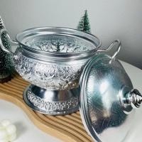 ราคา Dish.is.ceramics โถใส่ข้าว โถข้าว ลายไทยดอกไม้ เบอร์20และ 22 โถข้าว เบอร์22 (12375454)