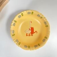 ราคา Dish.is.ceramics ชุดเข้าเซท จาน ชาม เซรามิค me&you (best friend forever) ลายการ์ตูนเพื่อนรักน้องห่าน&น้องเสือ ชาม6นิ้ว (12375700)