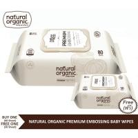 ราคา little you & me natural organic, premium embossing baby wipe (cap type, 80 sheet) ทิชชูเปียก (12385338)