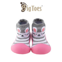 ราคา Bigtoes รองเท้าหัดเดิน [รวมลายเด็กผู้หญิง] Size 11.5 / 12.5 / 13.5 cm Made in Korea รองเท้าเด็ก รองเท้าเด็กวัยหัดเดิน 12.5ซม New Rabbit Pink (12366044)