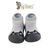 ราคา Bigtoes รองเท้าหัดเดิน [รวมลายเด็กผู้หญิง] Size 11.5 / 12.5 / 13.5 cm Made in Korea รองเท้าเด็ก รองเท้าเด็กวัยหัดเดิน 11.5ซม Bear Black (12366054)