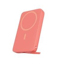 ราคา AUKEY PB-MS02 พาวเวอร์แบงชาร์จไร้สาย MagLynk 10000mAh Magnetic Wireless Charging Power Bank Coral (12359761)