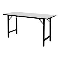 ราคา Dohome โต๊ะอเนกประสงค์ 60x150 ซม. เมลามีน ขาพ่นดำ |LAN| พับได้ (12367201)