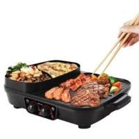 ราคา HANABISHI เตาบาร์บีคิว 3 in 1 ฮานาบิชิ รุ่น HBG-200 เตาปิ้งย่าง เอนกประสงค์ ชาบู สุกี้ ย่าง บาร์บีคิว หม้อสุกี้ BBQ normal (12355972)