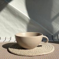 ราคา AT1CERAMIC - แก้วมัคใส่เครื่องดิ่มร้อน แก้วมัคใส่ซุป ขนาด 15 ออนซ์ สีครีมด้าน (12378068)