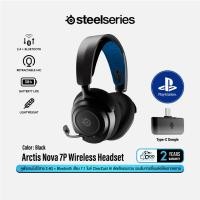 ราคา Steelseries Arctis Nova 7 / 7P / 7X Wireless Gaming Headset หูฟังเกมมิ่งไร้สาย รองรับ PC, PS, XBOX #Qoomart PlayStation - Black (12382200)