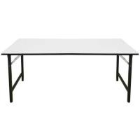 ราคา Home & décor โต๊ะอเนกประสงค์หน้าขาว ขนาดใหญ่ 120X60X75ซม แข็งเเรงยิ่งขึ้น โต๊ะพับอเนกประสงค์ (12382421)