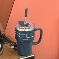 ราคา Jumper Kids แก้วเก็บความเย็น แก้วสแตนเลส แบบมีด้ามจับ แก้วกาแฟ พร้อมหลอด ขนาด 600ml.ใส่ได้ทั้งร้อนและเย็น ปลอดสารพิษ น้ำเงิน Wonderful (12329424)