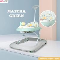 ราคา FIN รถหัดเดินเด็ก รุ่น W1001 พับเก็บได้ มีกันลื่น รับน้ำหนักได้ 12 KG. รถหัดเดินเด็ก W1001/เขียว (12331625)