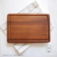 ราคา katerine space เขียงไม้เซาะร่อง ขนาด 8x12นิ้ว สีเข้ม (12333291)