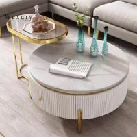 ราคา Wuxury Furniture โต๊ะกลางโซฟา TOPหินอ่อน ขาสแตนเลสสวยหรู โต๊ะกาแฟ แต่งบ้านสวย ส่งฟรี TOPหินขาว (12330251)