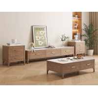 ราคา furnatur ชั้นวางทีวี ไม้แอช สีวอลนัท รุ่น tva001 (12352723)