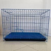 ราคา JSM กรงหมา กรงแมว กรงหนู รุ่นสีๆ กรงสัตว์เลี้ยง กรงกระต่าย ขนาด 59x43x45 ซม. แข็งแรงไม่บิดงอ สีฟ้า (12310906)