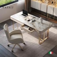 ราคา Wuxury Furniture โต๊ะทำงาน สไตล์Luxury TOPหินอ่อน ขาสแตนเลส สวยหรู โต๊ะผู้บริหาร โต๊ะสำนักงาน รุ่นกว้าง 200 cm (12404016)