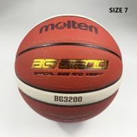 ราคา Thaibasshop บาสเกตบอล ลูกบาส Molten รุ่น BG3200 ลูกบาสหนัง PU เบอร์ 6/เบอร์ 7 indoor/outdoor ทนปูน size7 (12407024)