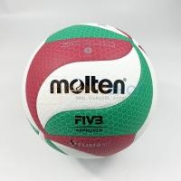 ราคา Thaibasshop ลูกวอลเล่ย์ Molten V5M5000 ลูกวอลเลย์บอล size 5 หนัง PU ที่ใช้แข่งขันเกมส์นานาชาติ Normal (12407080)