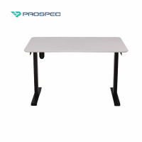 ราคา PROSPEC โต๊ะทำงานปรับระดับไฟฟ้า หน้าโต๊ะไม้จริง ขาโต๊ะ Premium Single Motore 2 Stage ขนาด 120x70cm. ขาว/White ดำ/Black (12417262)