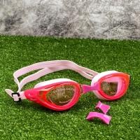 ราคา Double K Sport แว่นตาว่ายน้ำ สำหรับผู้ใหญ่ GRAND SPORT 343806 ชมพู (12421290)