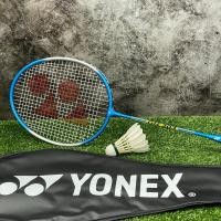 ราคา Double K Sport ไม้แบดมินตัน ไม้แบด YONEX GR330 พร้อมปลอกใส่ไม้เต็มอัน **ราคาต่ออัน** น้ำเงิน (12421865)