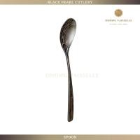 ราคา Dining Vaisselle - ชุดช้อนส้อม Black Pearl อันน่าทึ่ง ผสมผสานความหรูหราและความทนทานอย่างลงตัว อุปกรณ์บนโต๊ะอาหาร Spoon (12425921)