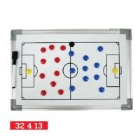 ราคา Double K Sport กระดานไวท์บอร์ดวางแผนฟุตบอล รุ่น ME01 แม่เหล็ก /32413 New (12422401)