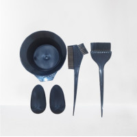 ราคา Living24 ชุดแปรงถ้วยย้อมสีผม เซ็ททำสีผมด้วยตัวเอง (สีดำ) 1 ชุดมี 5 ชิ้น ชุดถ้วยย้อมผมCC050 (12423065)