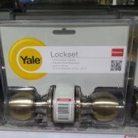 ราคา นพดลพาณิช ลูกบิดประตู Yale ห้องทั่วไป KN-VCA5127 หัวกลม | ลูกบิด ประตู Yale ลูกบิดห้อง ทองเหลืองรมดำ (12435461)