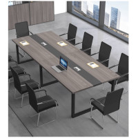 ราคา High-tech-bed Furniture โต๊ะประชุม โต๊ะประชุม 10 ที่นั่ง โต๊ะประชุมขาเหล็ก โต๊ะประชุม 20 ที่นั่ง รุ่น CFT-01 200 cm (12396782)