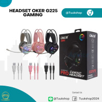 ราคา หูฟัง HEADSET OKER G225 GAMING สีดำ (12397518)