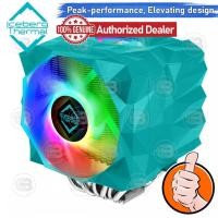 ราคา CoolBlasterThai Iceberg Thermal IceSLEET X7 Dual Multi Compatible Dual Tower CPU Cooler with A-RGB Normal (12383997)
